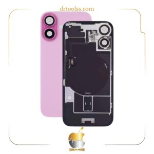درب پشت آیفون 16 پلاس با جای لنز و مگ سیف | Iphone 16 plus backdoor